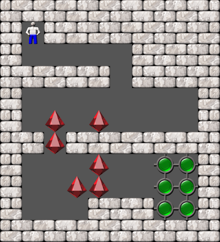 Sokoban Bugs1005 collections level 480